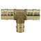 Apollo 1 in. x 1 in. x 3/4 in. Brass PEX-A Expansion Barb Reducing Tee EPXT1134 - alternate 3